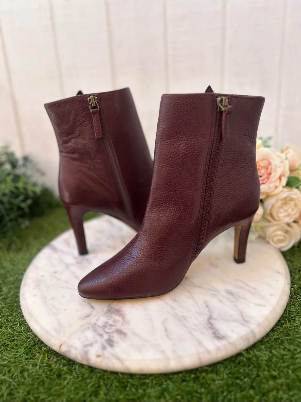 Tory Burch side boots or